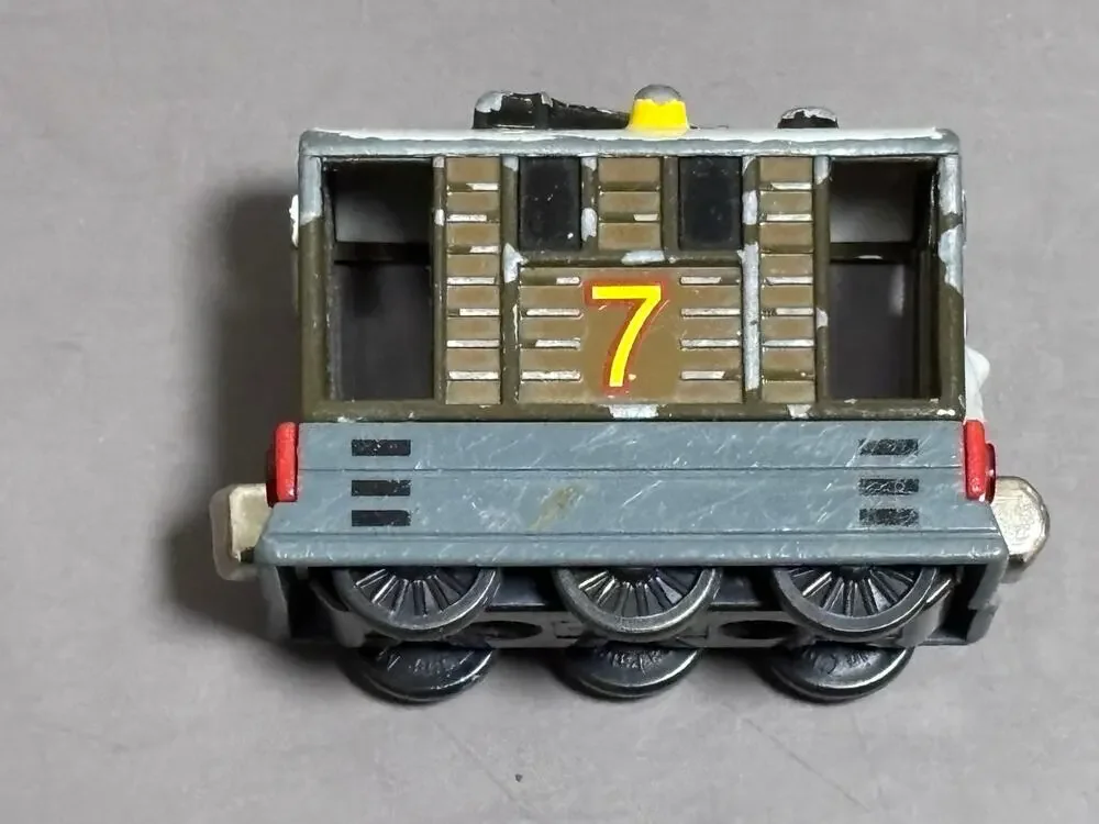 2002 Learning Curve Take Along Thomas & Friends Toby No. 7 Die Cast Train Car